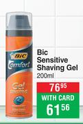 BIC Sensitive Shaving Gel-200ml
