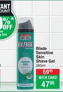 Blade Sensitive Skin Shave Gel-260ml