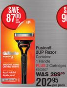 Gillette Fusion5 2UP Razor-Per Pack