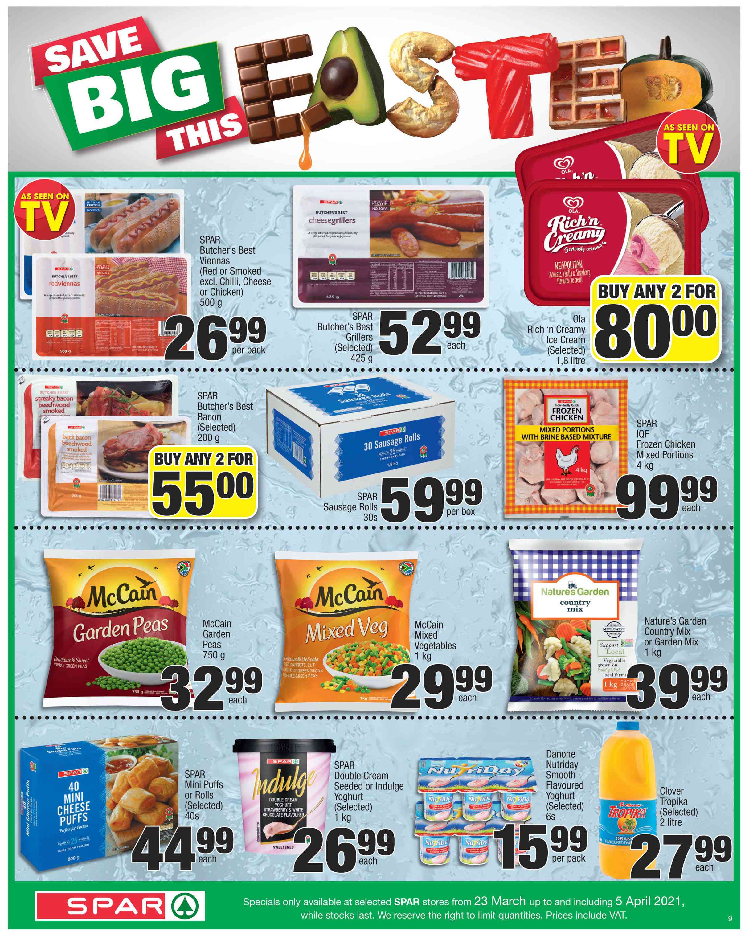 Special Spar Sausage Rolls30's Per Box — www.guzzle.co.za