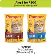 Pamper Dry Cat Food (All Variants)-For 2 x 2Kg