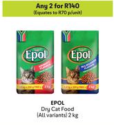 Epol Dry Cat Food (All Variants)-For 2 x 2Kg