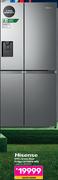 Hisense 579L Cross Door Fridge H750FS-WD