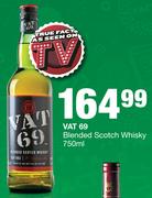 VAT 69 Blended Scotch Whisky-750ml