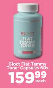 Gloot Flat Tummy Toner Capsules-60's Pack