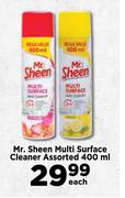 Mr. Sheen Mutli Surface Cleaner Assorted-400ml Each