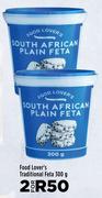 Food Lover's Traditional Feta-For 2 x 300g