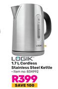 Logik 1.7Ltr Stainless Steel Kettle 834992