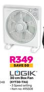 Logik 30cm Box Fan KYT30-TX6