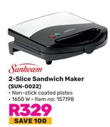 Sunbeam 2-Slice Sandwich Maker SUN-0022