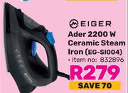 Eiger Ader 2200 W Ceramic Steam Iron EG-SI004