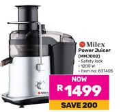 Milex Power Juicer MMJ002