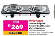 Mellerware Double Hotplate 27200DP