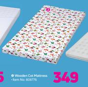 Little One Wooden Cot Mattress