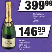 Krone Night Nectar Demi Sec Brut Or Rose-750ml Each