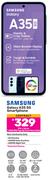 Samsung Galaxy A35 5G Smartphone-On 1.3GB Red Top Up Core More Data
