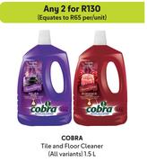 Cobra Tile & Floor Cleaner (All Variants)-For Any 2 x 1.5L