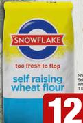0 Snowflake Self Raising Wheat Flour-1Kg