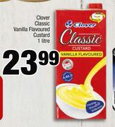 Clover Classic Vanilla Flavoured Custard-1 Liter