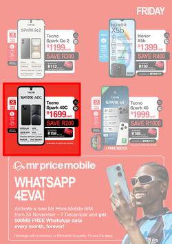 Mr Price Cellular : Black Friday (24 November - 07 December 2025), page 9