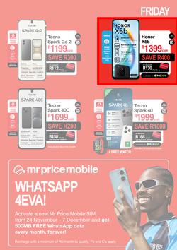 Mr Price Cellular : Black Friday (24 November - 07 December 2025), page 9