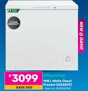 Hisense 198Ltr White Chest Freezer H245CF