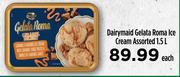 Dairymaid Gelata Roma Ice Cream Assorted-1.5L Each