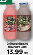 Steri Stumpie Flavoured Milk Assorted-350ml Each