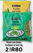 Penny Lane Frozen Cut Beans Or Corn-For 2 x 1Kg