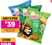 Simba Potato Chips Assorted-For 3 x 120g