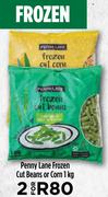 Penny Lane Frozen Cut Beans Or Corn-For 2 x 1Kg