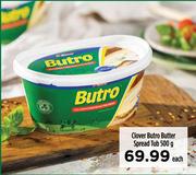 Clover Butro Butter Spread Tub-500g Each
