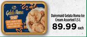 Dairymaid Gelata Roma Ice Cream Assorted-1.5L Each