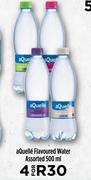 Aquelle Flavoured Water Assorted-For 4 x 500ml