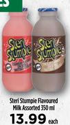 Steri Stumpe Flavoured Milk Assorted-350ml Each