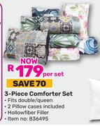 3 Piece Comforter Set-Per Set