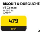 Bisquit & Dubouche VS Cognac-750ml Each