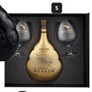 Meukow Icone Cognac Gift Box-750ml Each