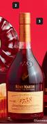 Remy Martin 1738 Fine Champagne Cognac-750ml Each