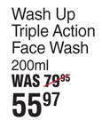 Young Solution Wash Up Triple Action Face Wash-200ml