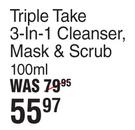 Young Solution Triple Take 3 In 1 Cleanser, Mask & Scrub-100ml