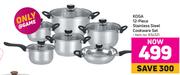 Koga 12 Piece Stainless Steel Cookware Set
