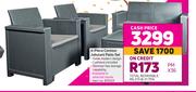 4 Piece Contour Jabulani Patio Set
