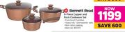 Bennett Read 6 Piece Copper & Rock Cookware Set