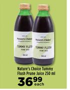Nature's Choice Tummy Flush Prune Juice-250ml Each