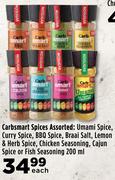 Carbsmart Spices Assorted-Each