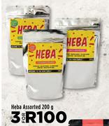 Heba Assorted-For 3 x 200g