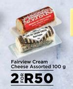 Fairview Cream Cheese Assorted-For 2 x 100g