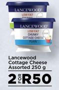 Lancewood Cottage Cheese Assorted-For 2 x 250g