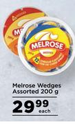 Melrose Wedges Assorted-200g Each